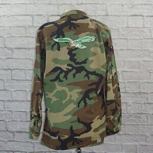 Vintage Philadelphia Eagles Camo Jacket